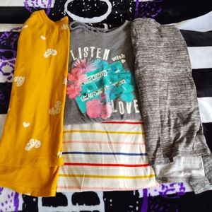 Girls 4pc tops